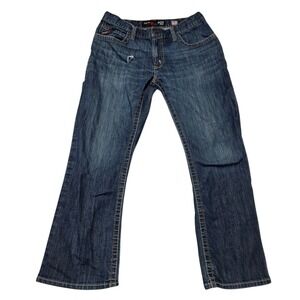 Ariat FR M4 Relaxed Boot Cut Jeans Mens 34x30 Flame Resistant Work Denim Blue